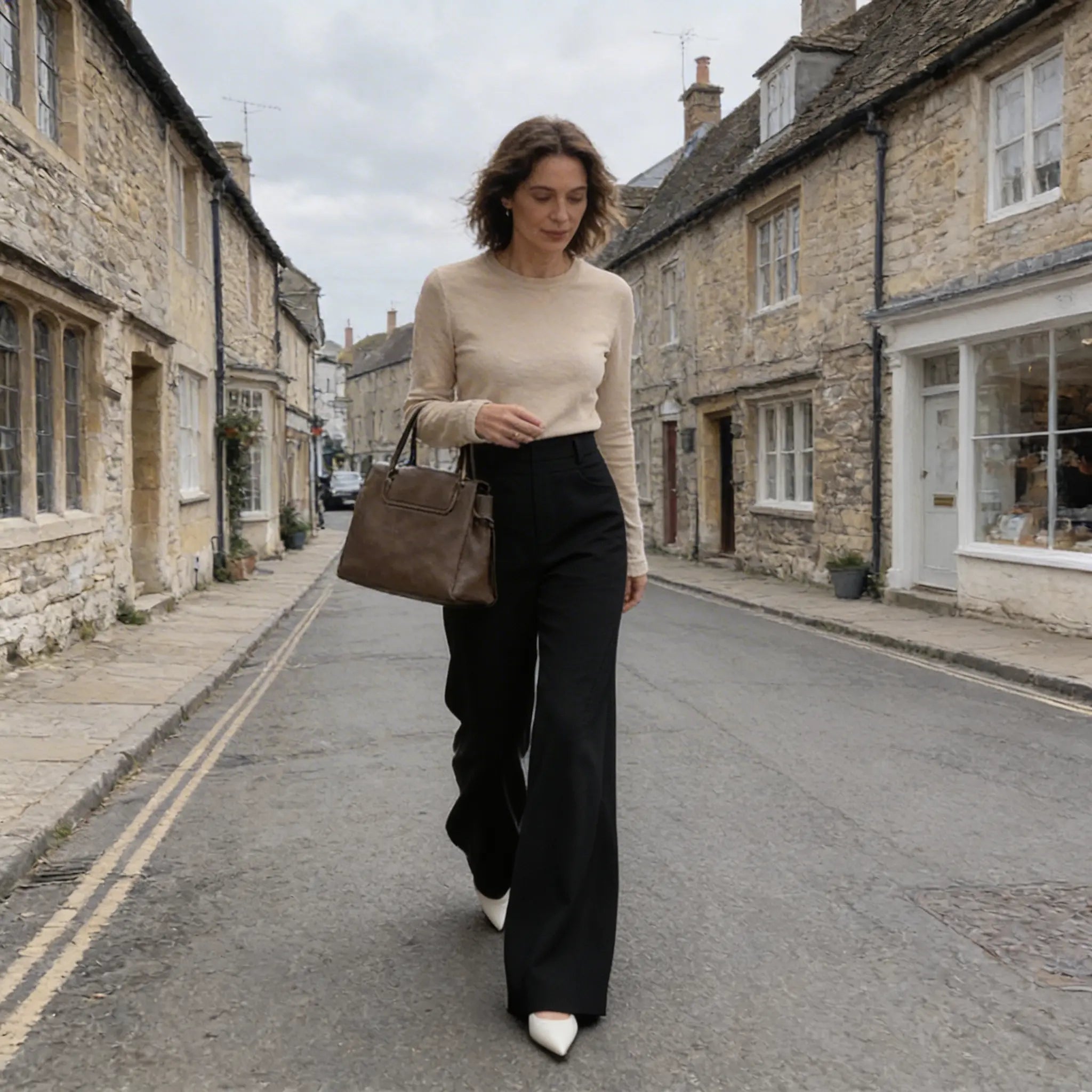 THE MARLOW TROUSER | Straight-Leg Tailored Pant