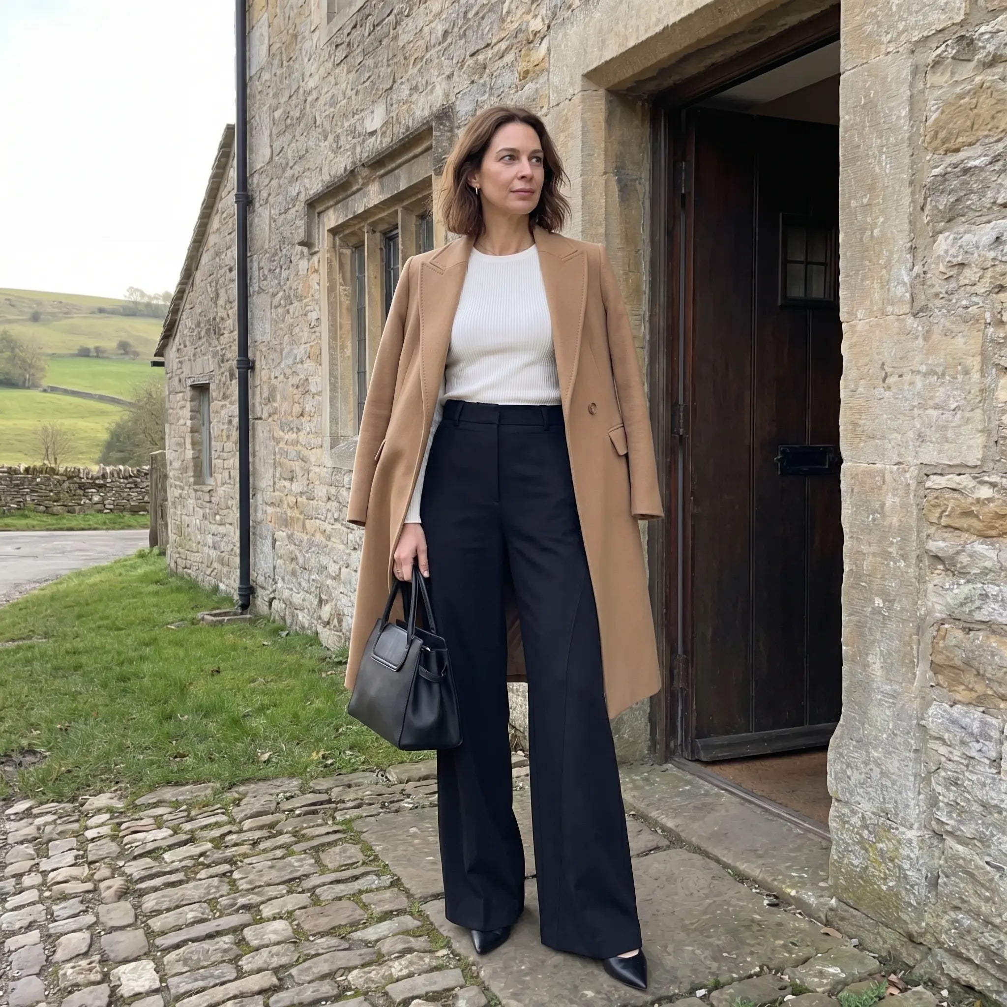 THE MARLOW TROUSER | Straight-Leg Tailored Pant