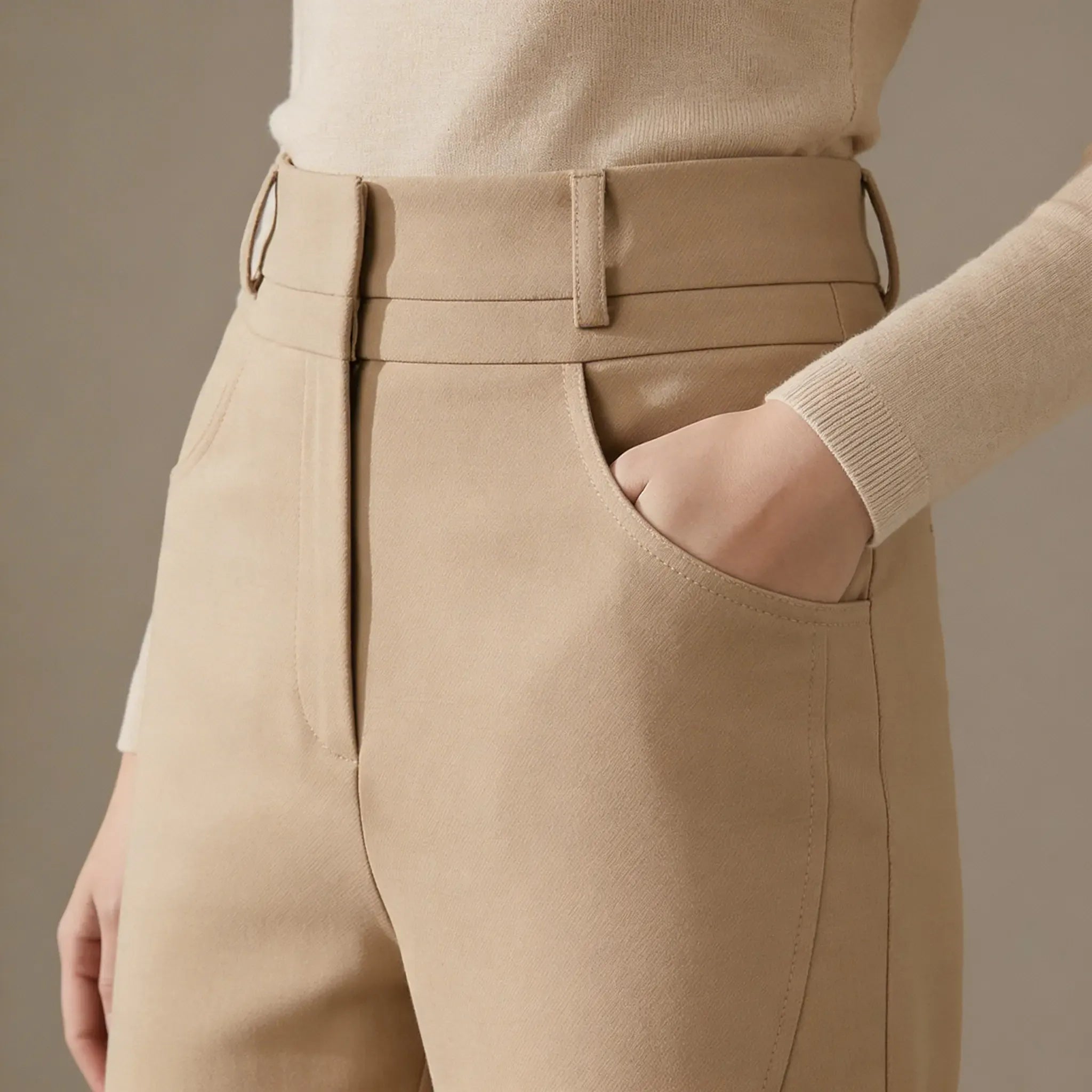 THE MARLOW TROUSER | Straight-Leg Tailored Pant