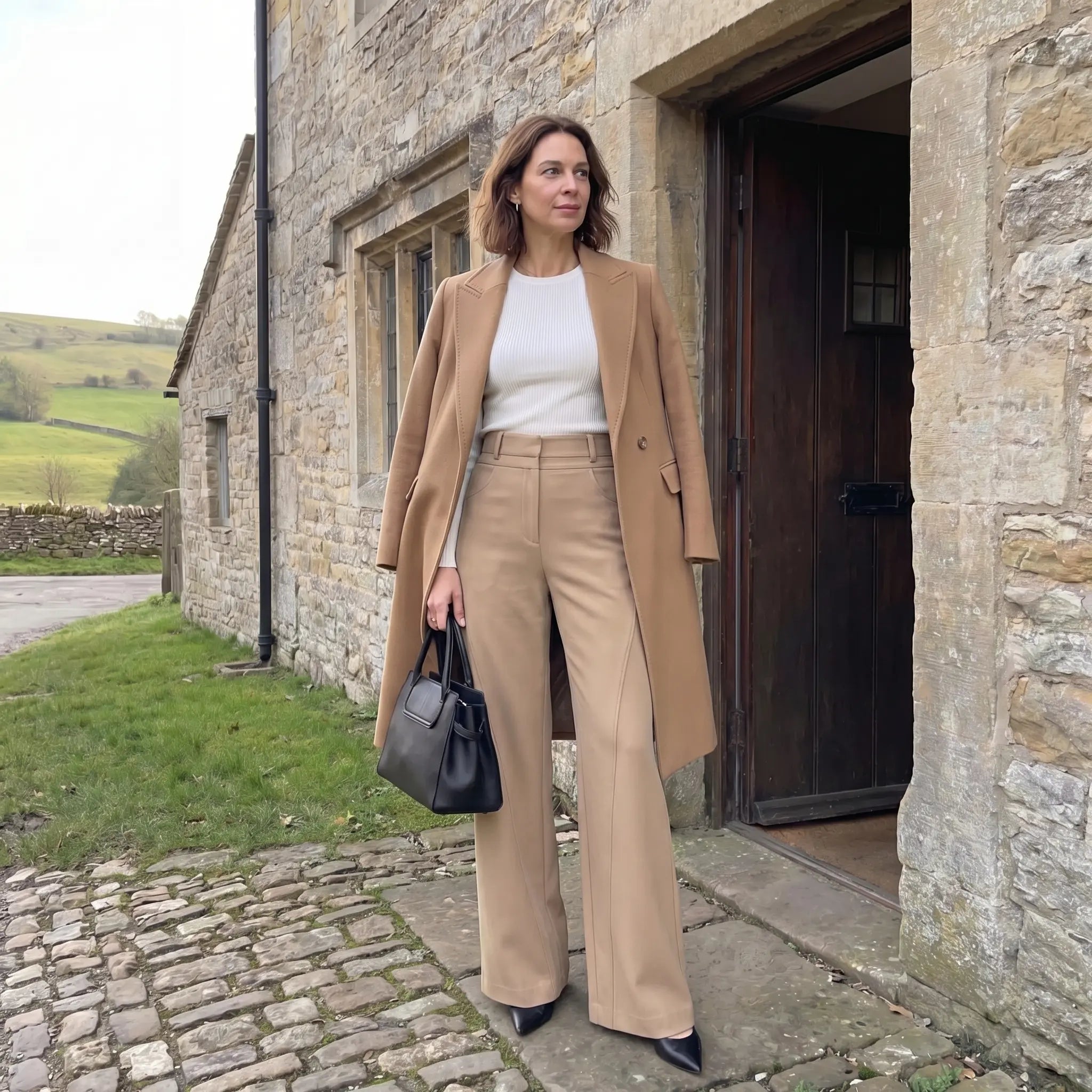 THE MARLOW TROUSER | Straight-Leg Tailored Pant