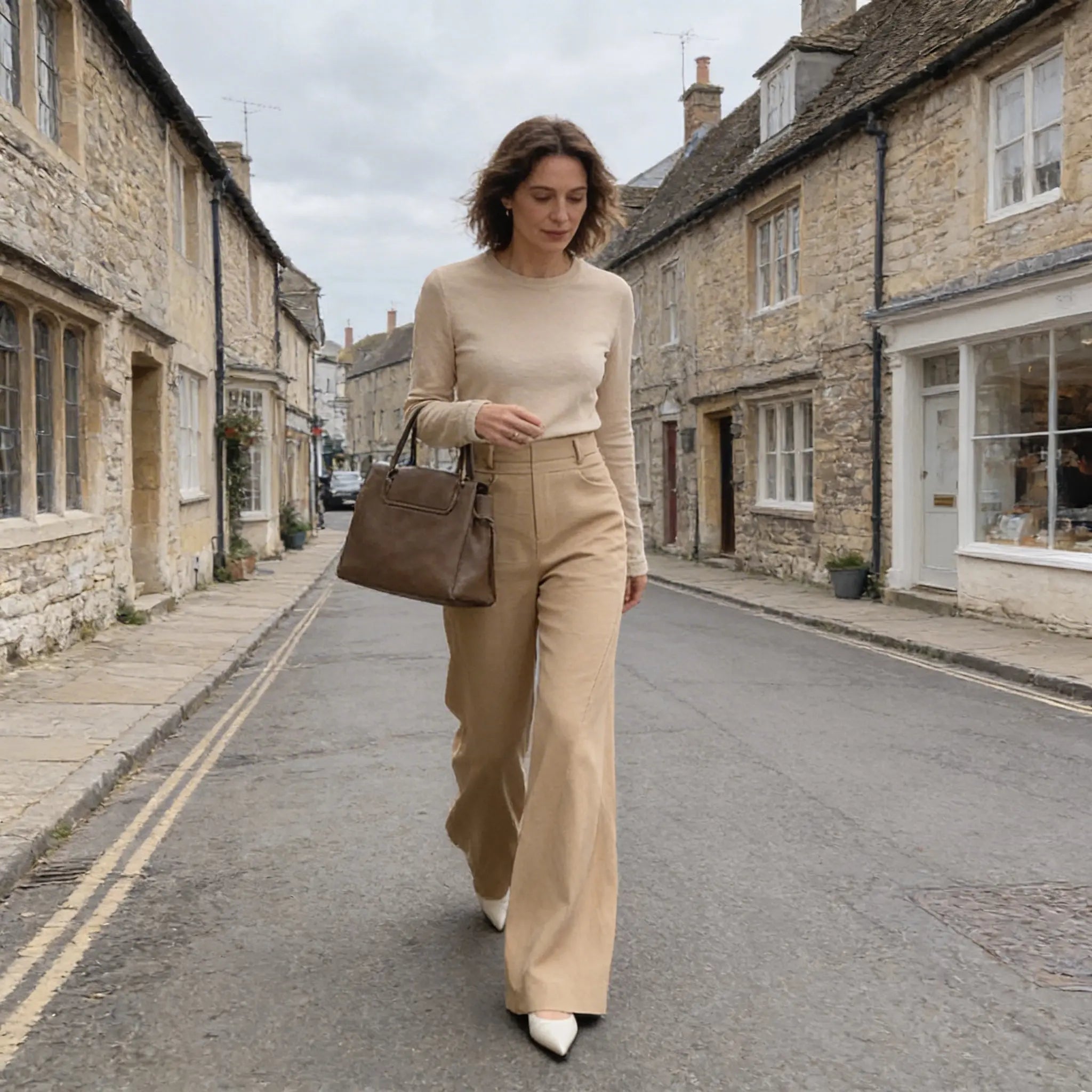 THE MARLOW TROUSER | Straight-Leg Tailored Pant